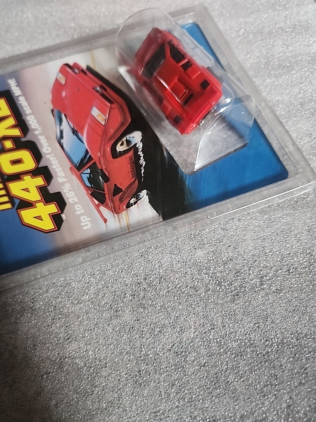 BRAND NEW TYCO MAGNUM 440-X2 RED LAMBORGHINI 1989 HO SLOT CAR SEALED NOS