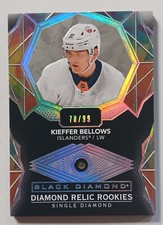 2020-21 Black Diamond Relic Rookies Kieffer Bellows /99 New York Islanders