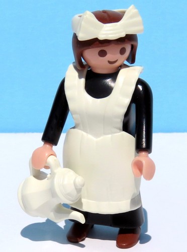 Playmobil 5320 Esszimmermädchen, schwarzes Kleid, mit Teekanne aus viktorianischem Herrenhaus - Bild 2 von 5