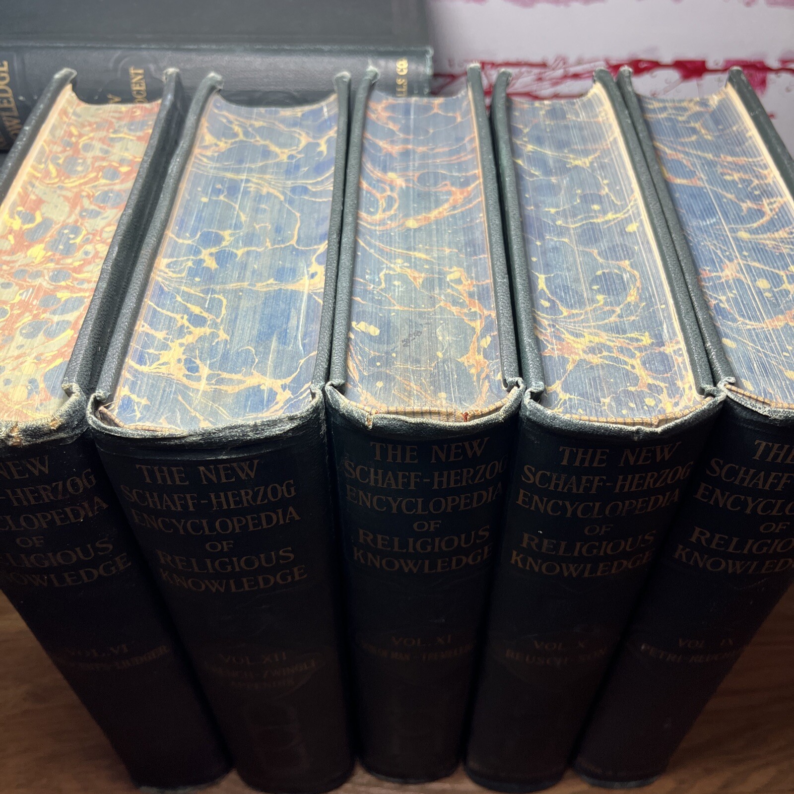 THE NEW SCHAFF-HERZOG ENCYCLOPEDIA OF RELIGIOUS KNOWLEDGE 12 Vol Set 1908