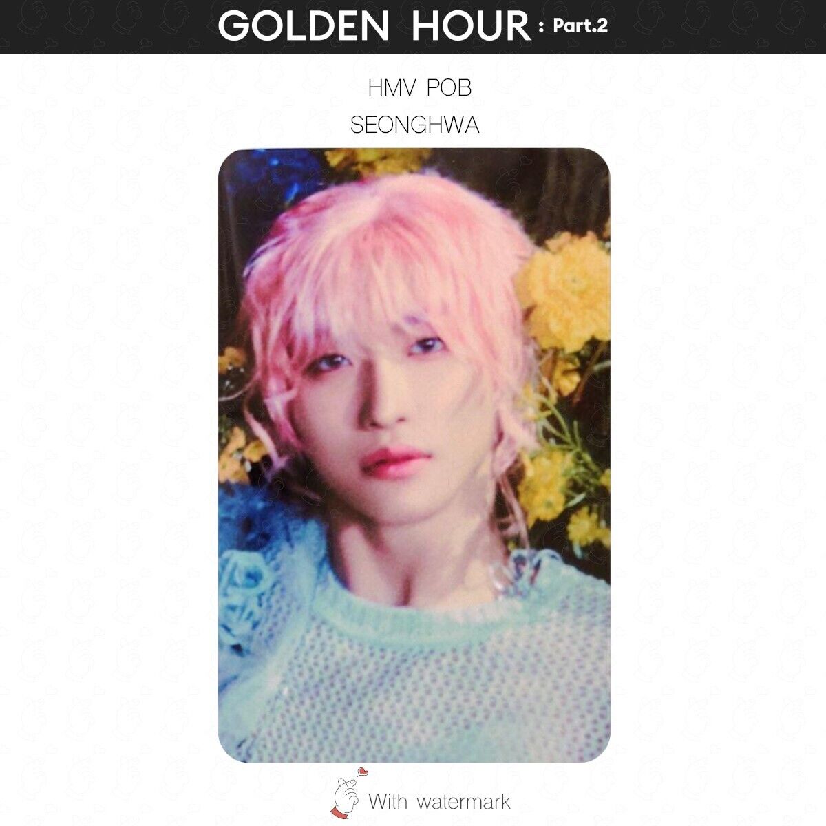 ATEEZ GOLDEN HOUR Part.2 JAPAN STORE BENEFIT POB PHOTOCARD ATEEZ GOLDEN HOUR Part.2 JAPAN STORE BENEFIT POB PHOTOCARD