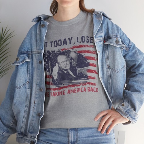 Camiseta Donald Trump 2024 Shot, Not Today Loser - Imagen 8 de 9