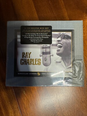 Ray Charles Singular Genius The Complete ABC Singles - New and Sealed