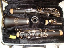 Bb Clarinet Prestini- ABS Plastic and nickel plated keys