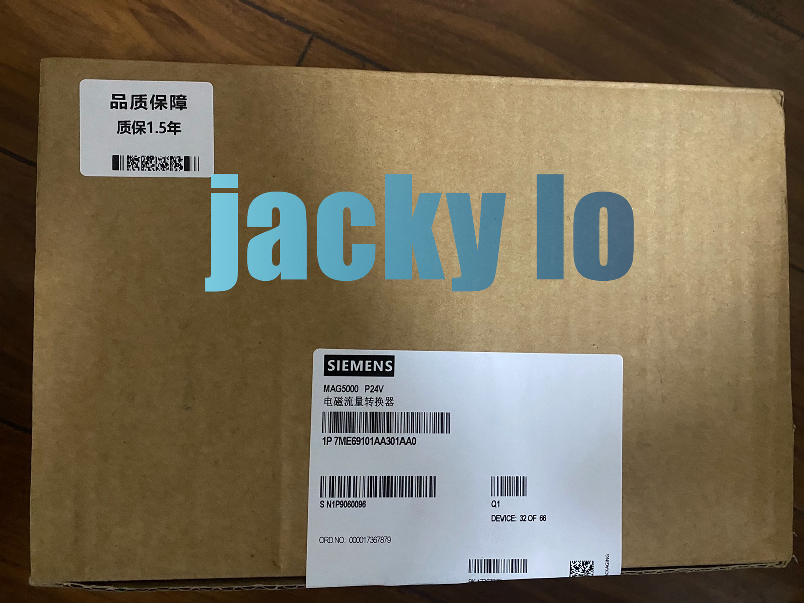 ONE New Siemens 7ME6910-1AA30-1AA0 MAG 5000 Flow Meter 7ME6 910-1AA30-1AA0