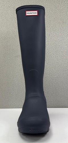 Hunter Women's Original Tall Adjustable Boots, Navy Blue US 8 / UK 6 / EU 39 - Picture 3 of 6