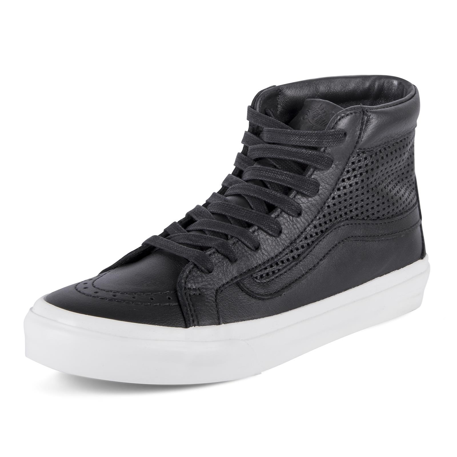 VANS Schuhe UA sk8-hallo schlank Co-dx (square perf) black /weiß Turnschuhe VANS Schuhe UA sk8-hallo schlank Co-dx (square perf) black /weiß Turnschuhe