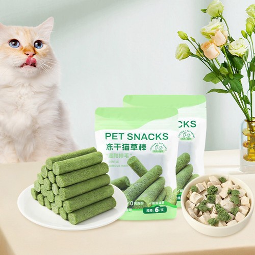 Cat Grass Teething Stick Cat Grass Sticks Catnip Toys Sticks Indoor Kitten - Picture 4 of 12