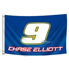 ENMOON #9 Flag Banner 3x5Ft with Brass Grommets for Car Fans Indoor Outdoor D...