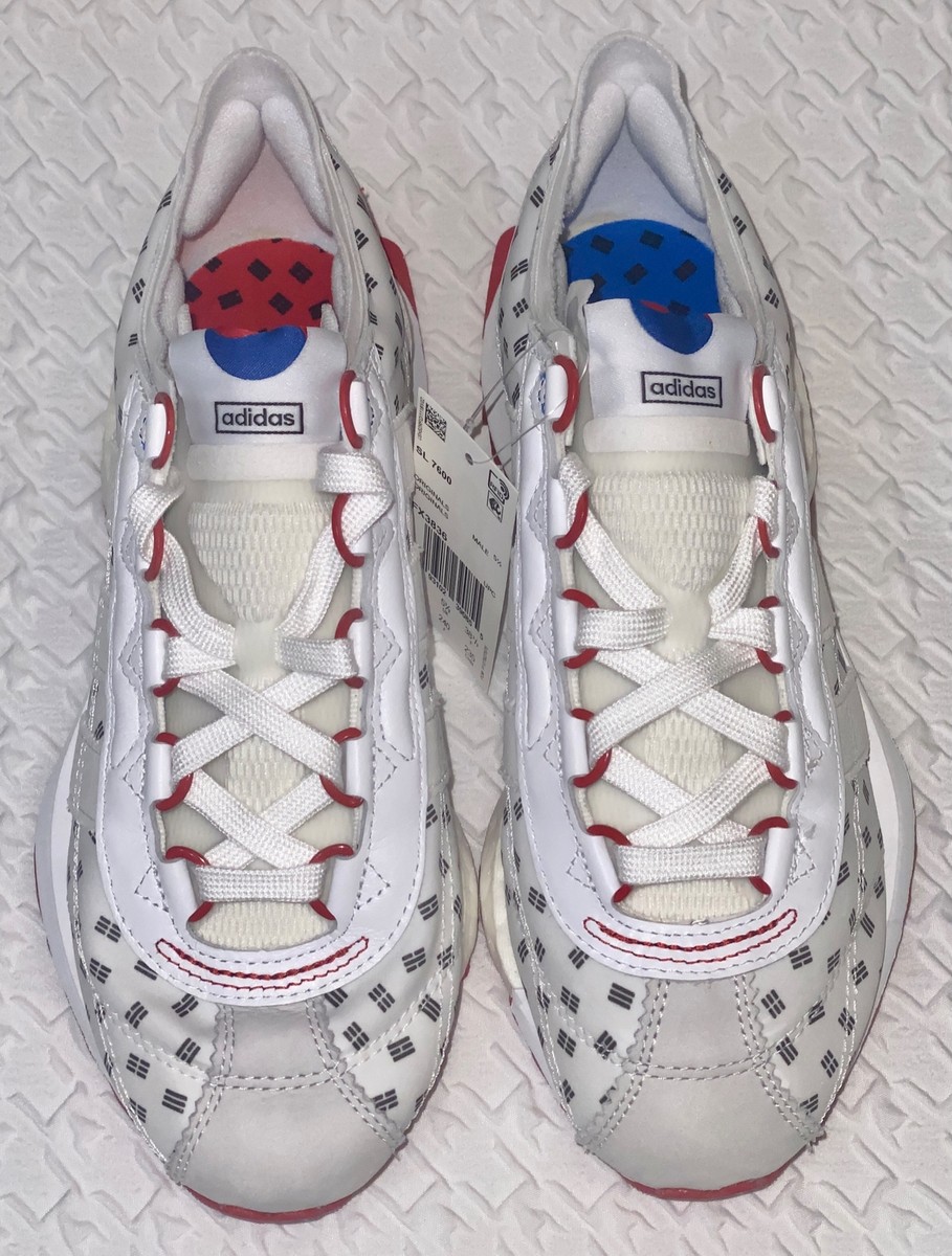 ADIDAS SL 7600 1988 Seoul Korea Olympic White Red Trainer  display picture 1