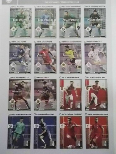 SALE Panini WCCF 2015 1.0 - Picture 20 of 56