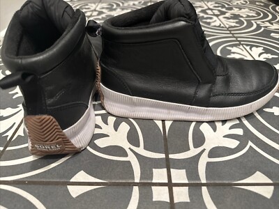 Sorel Out N About Plus Mid WP Boots Black Size 7.5