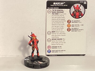 HeroClix - #004b Madcap - Deadpool and X-Force