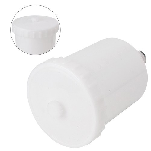 1PC 600ml Car Plastic Air Gravity Feed Spray Paint Gun Airbrush Cup Pot