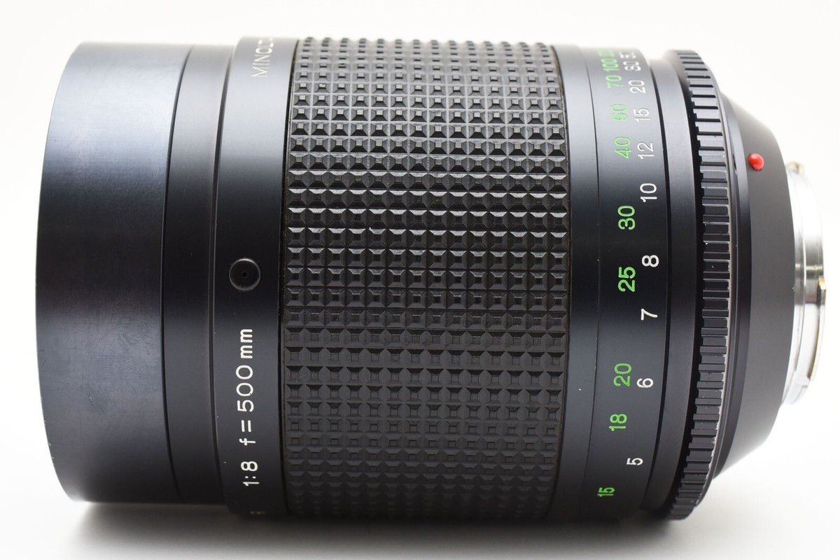 ミノルタ RF Rokkor 500mm F8 Telephoto 5763 Minolta RF Rokkor 500mm F8 Telephoto Reflex Mirror Lens 5763