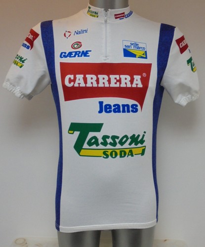 NALINI CARRERA JEANS DENIM Ciclo Ciclismo Maglia Medio 40\