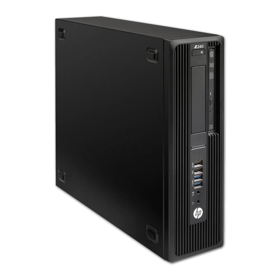 HP Workstation Z240 SFF Core i7-7700 16GB RAM 256GB NVMe SSD 3TB HDD Windows 10 - Image 4 of 4