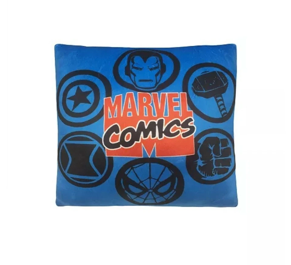 КОМИКСЫ MARVEL СОБЕРИТЕСЬ ВМЕСТЕ 2 УПАКОВКИ/ШТ МЯГКИЕ ПОДУШКИ СОВЕРШЕННО НОВЫЙ В ЗАВОДСКОЙ УПАКОВКЕ - Изображение 2 из 4