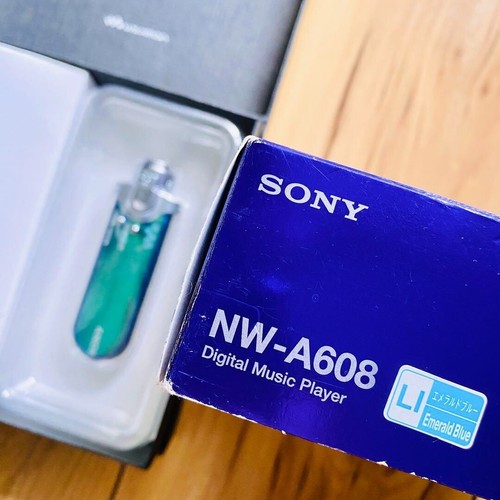 Sony NW-A608 Digital Walkman Sony Style Limited Emerald Blue Vintage aus Japan - Bild 4 von 8