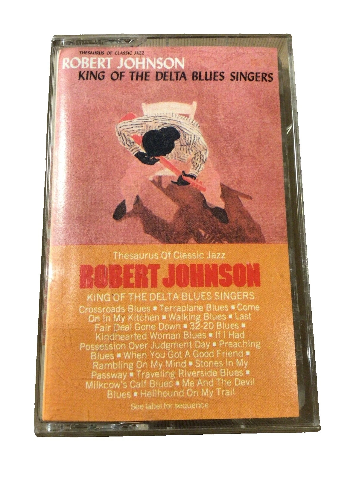 Robert Johnson casetes de música blues