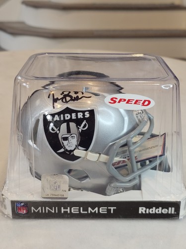 Tim Brown Autographed/Signed Mini Helmet TRISTAR Las Vegas Raiders Oakland B - Picture 7 of 10