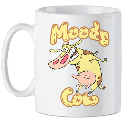 Moody Kuhbecher BüroArbeit Becher Geschenke für ihren Herrn Neuheit Becher mürrisch 10oz Becher
