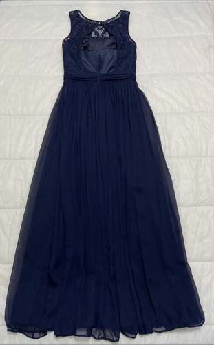 FOREVER NEW Ellie Beaded Lace Bodice Ink Navy Maxi Dress ~ Size 8 RRP$199.99 - Picture 11 of 14