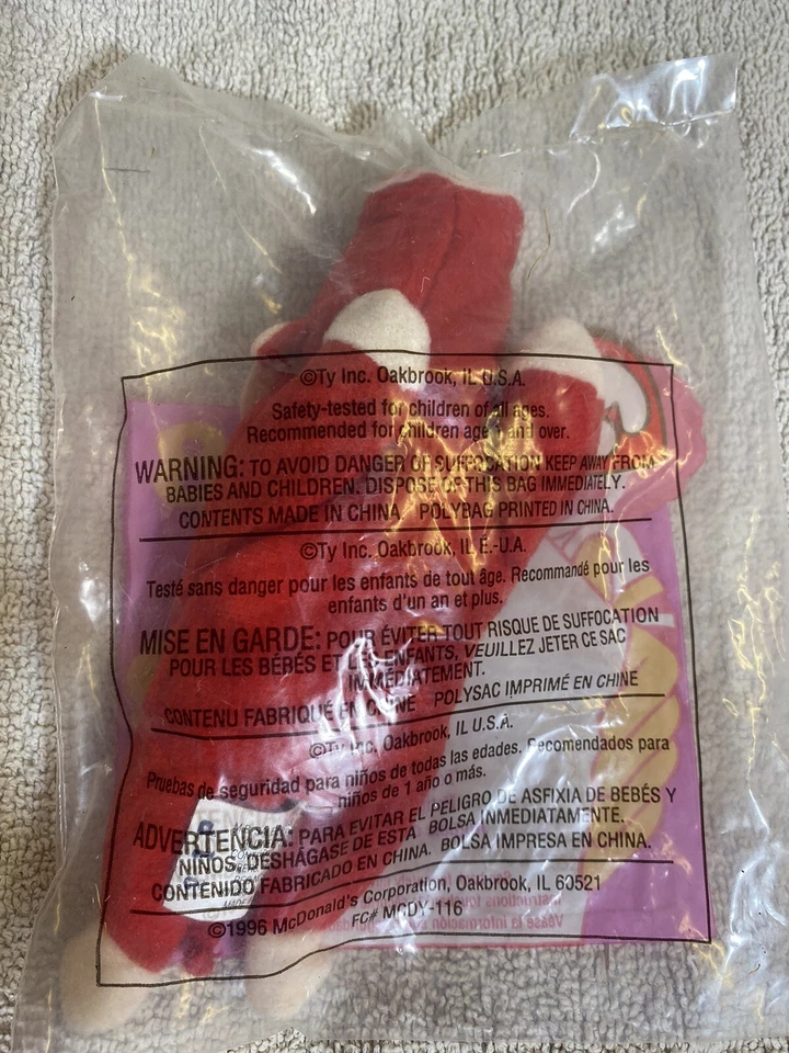 3 Gorros Teenie Patti, Snort & Lizz 1996 McDonald’s SIN ABRIR Foto 3 de 4