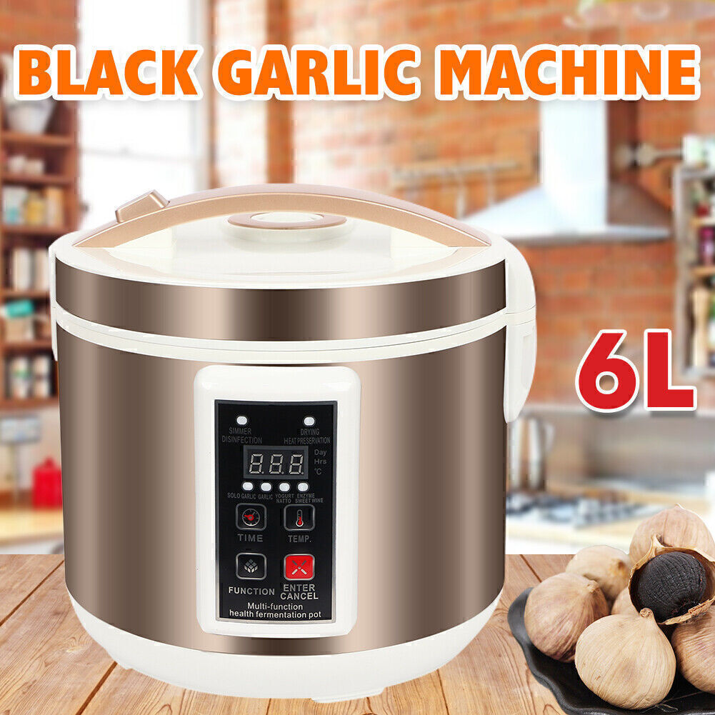 Schwarzer Knoblauch Fermentierer 5L - Automatische Fermentiermaschine | 90W Mit Zeiteinstellung
