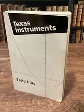 Texas Instruments TI-83 Plus Manual for Graphing Calculator