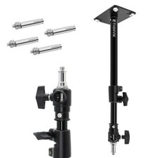 Photography Studio Camera Stand Wall Ceiling Mount Boom Arm Aluminum Alloy