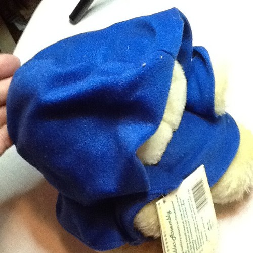 VINTAGE 1984 'CHUBBLES' W / BLUE CAPE AND BATTERY (WORKS) 11*1923b - Picture 8 of 9