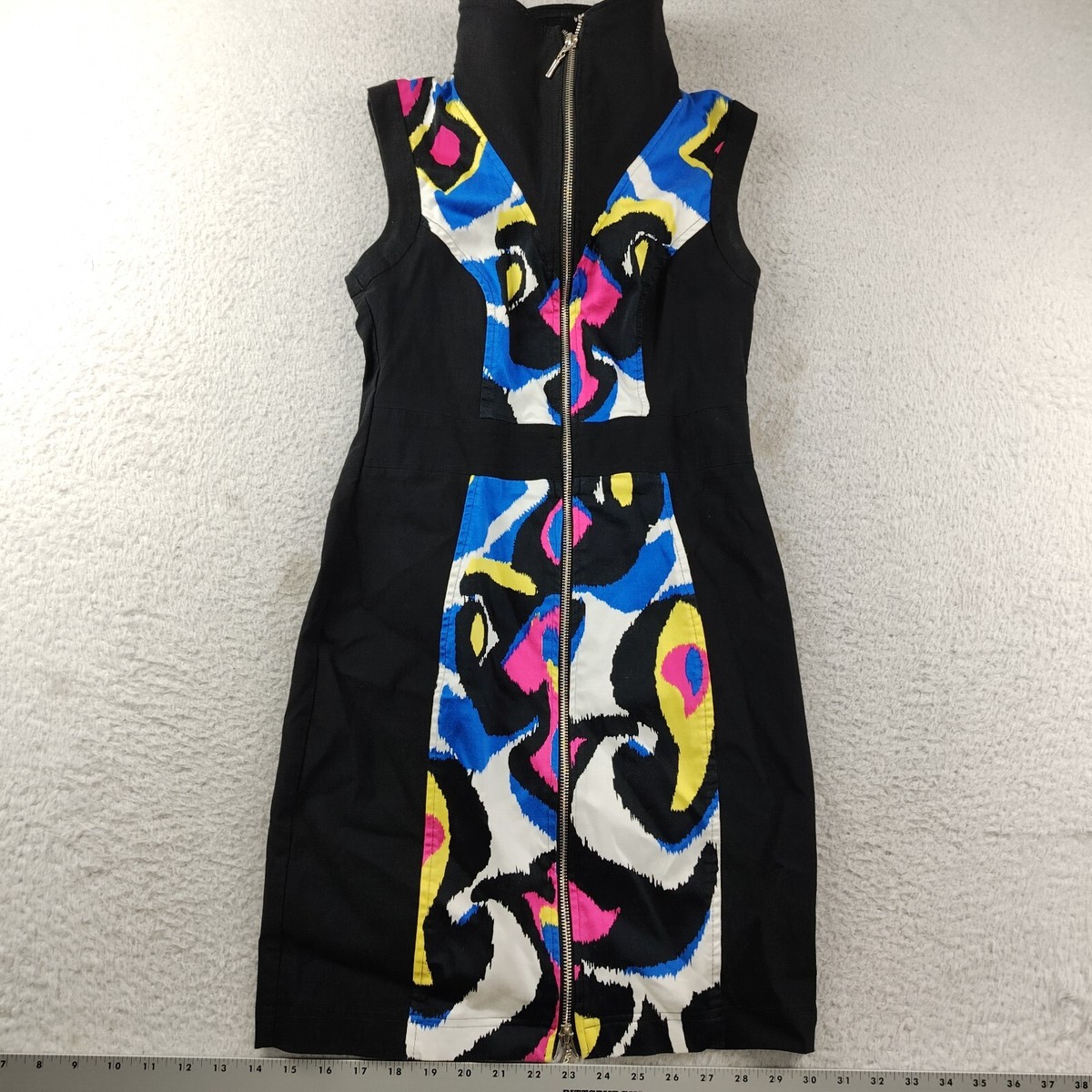 Joseph Ribkoff Dress Size 8 Mini Cocktail Party Dress Sheath Artsy | eBay