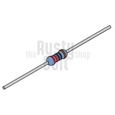 Resistors - 1/4 w (0.25 watt) - 220 ohm - 1% Tolerance - Metal Film - New