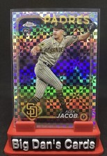 2024 Topps Chrome Update Series - X-Fractor #USC129 Alek Jacob (RC)