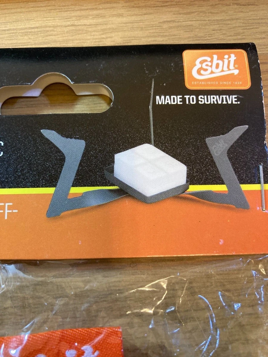 Esbit Titanium Ultra-light Foldable Solid Fuel Stove - new | eBay