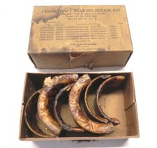 1939-1973 Jeep 134 Engine Main Bearing Set Rare Nos Original Willys Gpw-18347