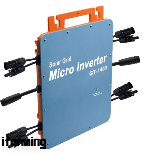 Solar Grid Micro Wechselrichter MPPT Intelligente WiFi Steuerung Fernbedienung APP Upgrade IP66 - Bild 13 von 76