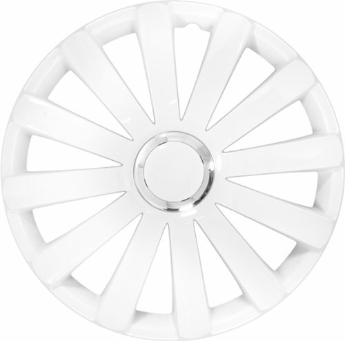 AutoStyle SPYDER 15 Bianco Set Copricerchio Spyder 15 Bianco Con Anello (A4X)