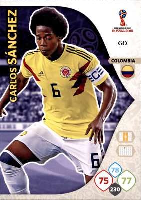 Panini WM Russia 2018 -  Nr. 60 - Carlos Sanchez - Team Mate