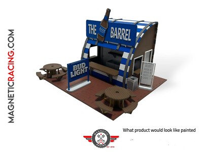 Scalextric Slotcar Gebäude - #061 Bierfass Maßstab 1:32