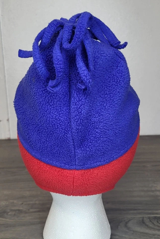 Sombrero de moda Berkshire Bob The Builder para niños pequeños rojo y azul polar trampero 2003 Foto 3 de 4