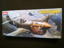 1/72 Academy #1671 Curtiss P-40E Warhawk USAAF 49th FG John Landers Sealed Model