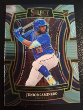 2024 SELECT BASEBALL PHENOMENON INSERT SP #7 JUNIOR CAMINERO RC TAMPA BAY RAYS