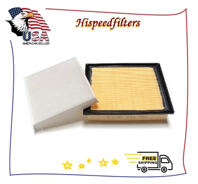 COMBO SET ENGINE &CABIN AIR FILTER FOR 2016-2022 LEXUS RX350 2018-2022 RX350L