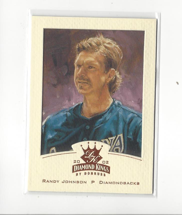 2002 Diamond Kings Bronze Foil #45 Randy Johnson D-Backs | eBay