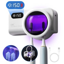Toothbrush UV Cleaner, Sanitizer and Holder, ...