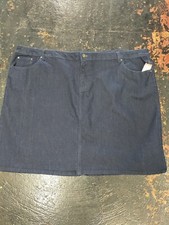 Women's Jean Skirt, New With Tags, Blue, Jaclyn Smith, Size 26W