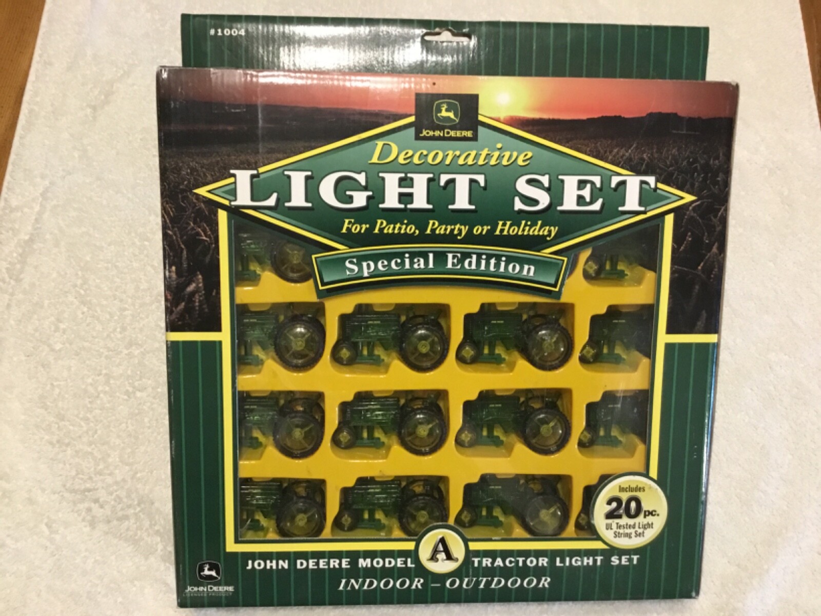 John Deere Model A Tractor 20 pc. Decorative Light Set Special Edition