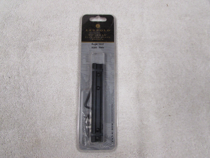 LEUPOLD Rifleman Ruger 10/22 1-Piece Scope Base/Mount 56506 